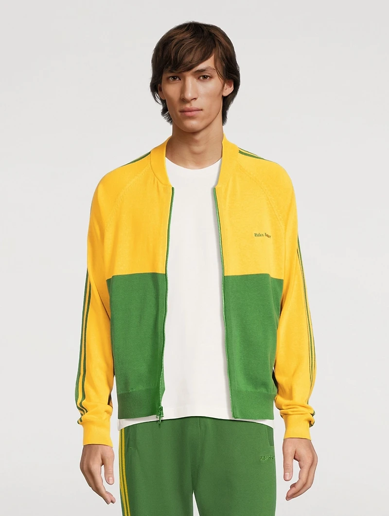Adidas x Wales Bonner Cotton Knit Track Jacket