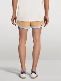 Adidas x Wales Bonner Nylon Layered Shorts
