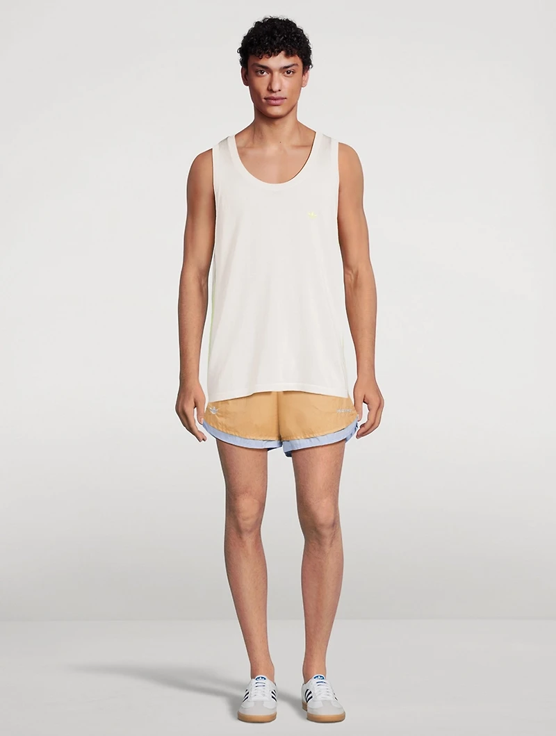 Adidas x Wales Bonner Nylon Layered Shorts
