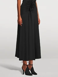 Mesh Ankle-Tie Pumps
