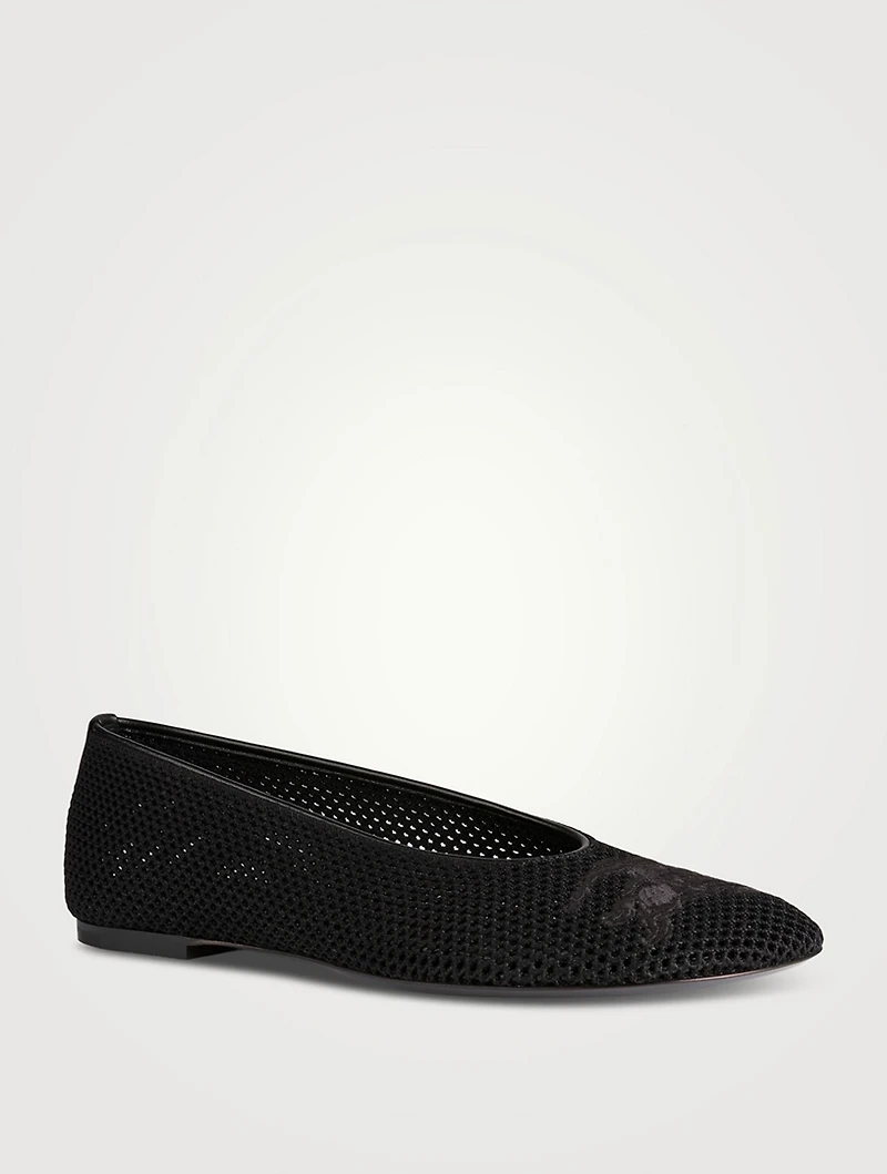 Mesh Ballet Flats