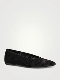 Mesh Ballet Flats