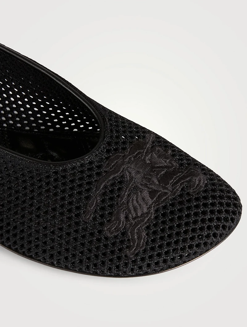 Mesh Ballet Flats