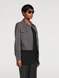CD Chain M1U Square Sunglasses
