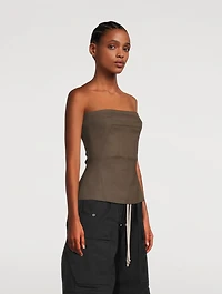 Porterville Stretch Denim Bustier