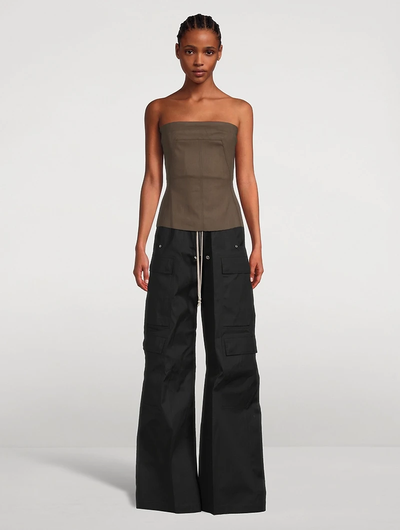 Porterville Stretch Denim Bustier
