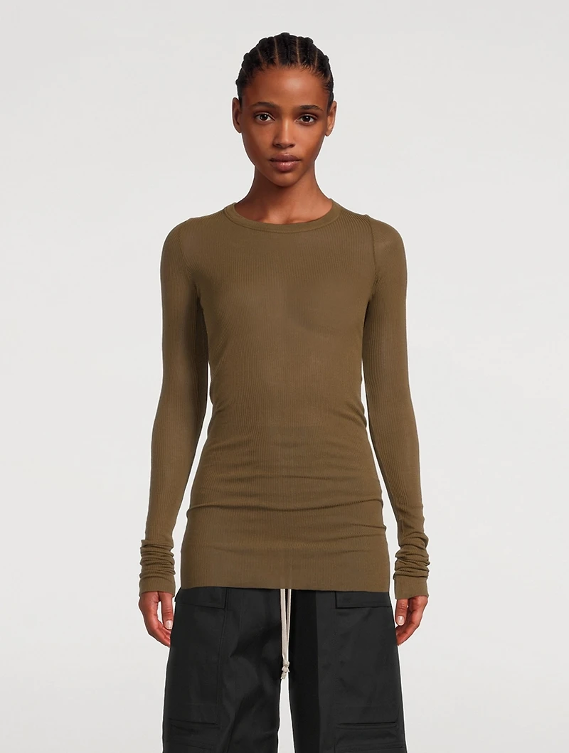 Porterville Ribbed Long-Sleeve T-Shirt