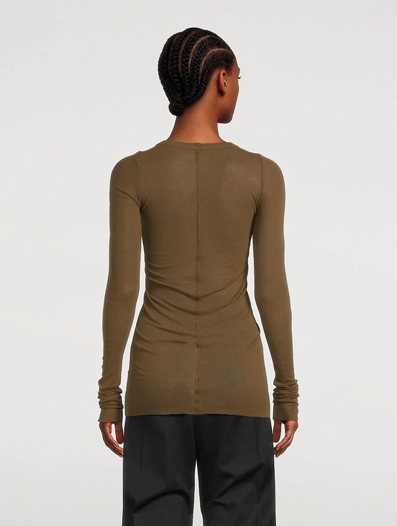 Porterville Ribbed Long-Sleeve T-Shirt