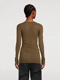 Porterville Ribbed Long-Sleeve T-Shirt