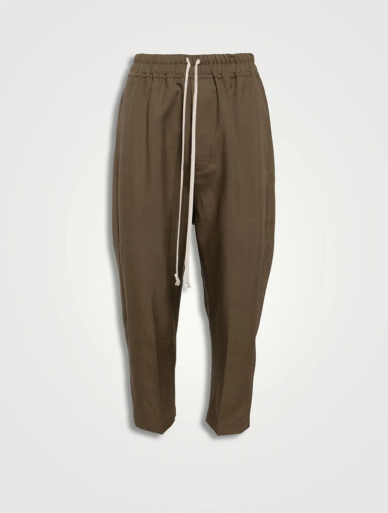 Astaires Tapered-Leg Wool Trousers