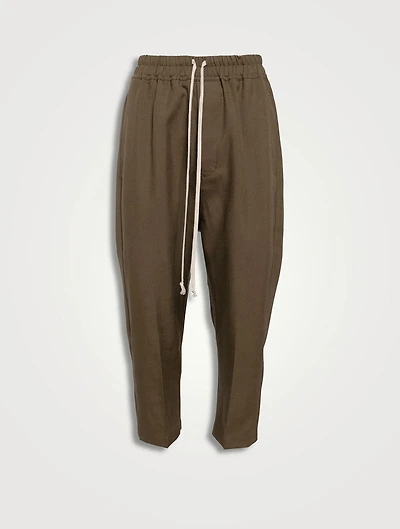 Astaires Tapered-Leg Wool Trousers