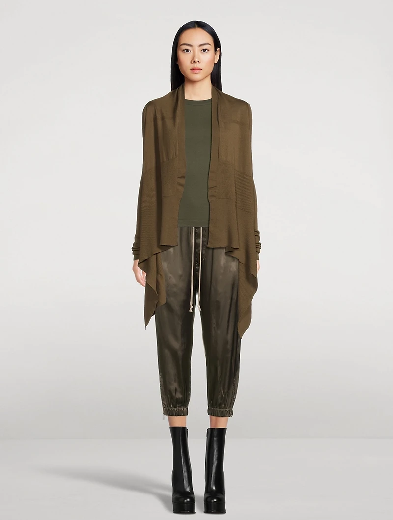 Wool Wrap Cardigan
