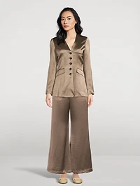 Rinnah Satin Blazer