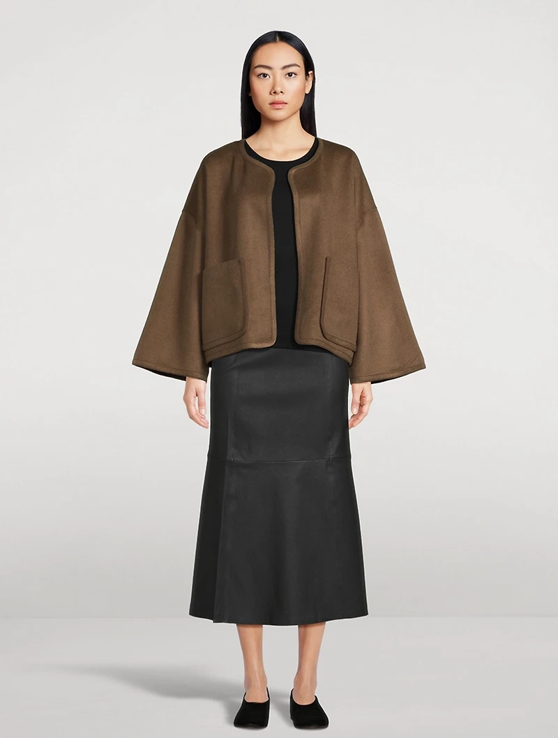 Jacquie Wide-Sleeve Jacket