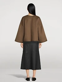 Jacquie Wide-Sleeve Jacket
