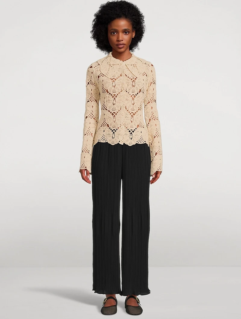 Gwenevere Crochet Shirt