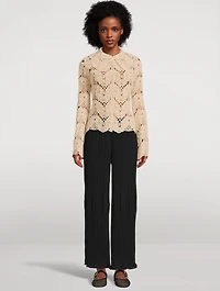 Gwenevere Crochet Shirt