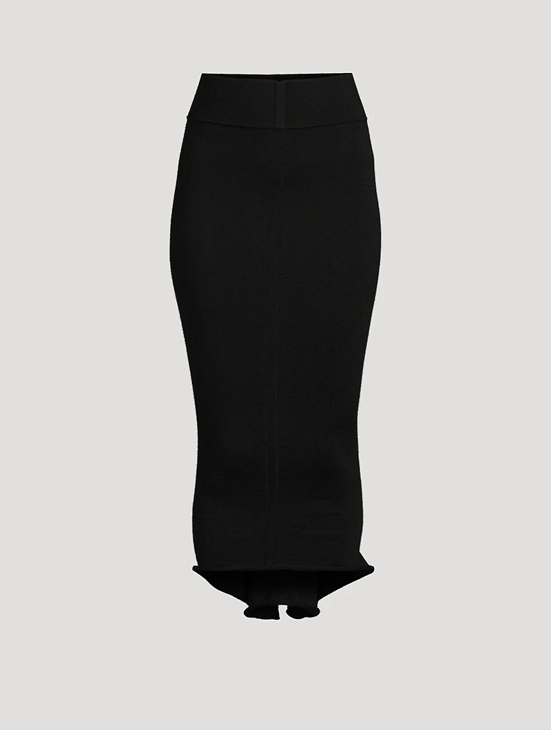 Dauphine Knit Midi Skirt