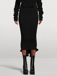 Dauphine Knit Midi Skirt