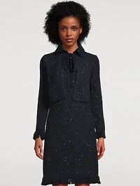 Sequin Tweed Jacket