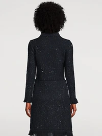 Sequin Tweed Jacket