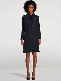 Sequin Tweed Jacket