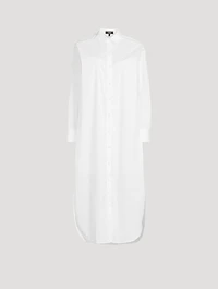 Oversized Poplin Shirt Dress