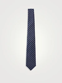 Geometric Silk Tie