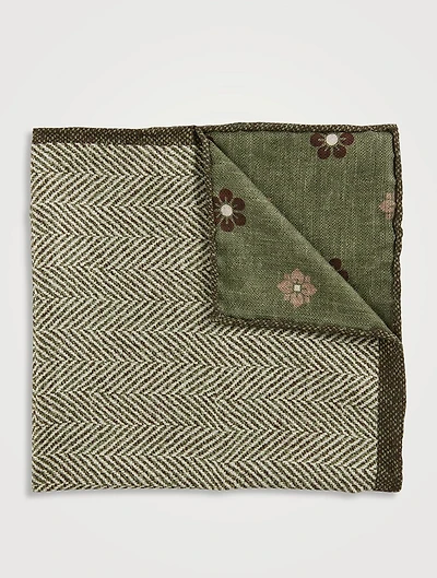 Pocket Square In Floral Print