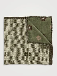 Pocket Square In Floral Print