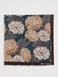 Pocket Square In Floral Print