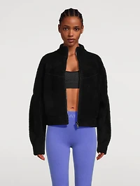 Teo Wool-Blend Zip Jacket