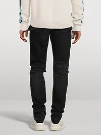 MX1 Suede Repair Skinny Jeans