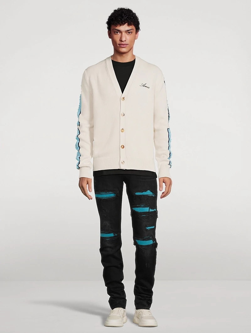 MX1 Suede Repair Skinny Jeans