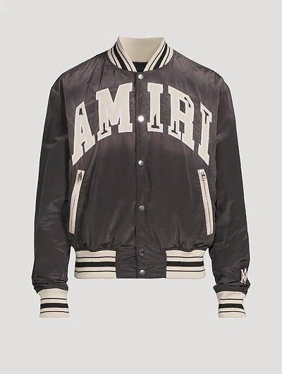 Sun Faded Logo Bomber Jacket