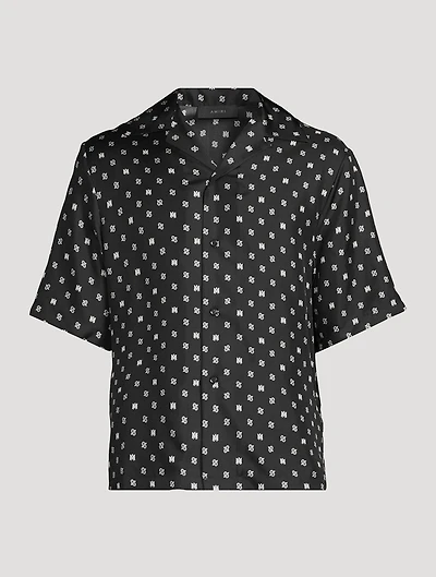 MA Paisley Silk Bowling Shirt