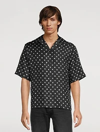 MA Paisley Silk Bowling Shirt