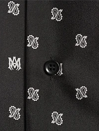 MA Paisley Silk Bowling Shirt