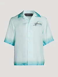 Resort Club Silk Bowling Shirt