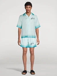 Resort Club Silk Bowling Shirt