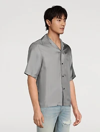 Arts District Silk Bowling Shirt