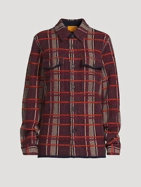 Plaid Cashmere Shirt