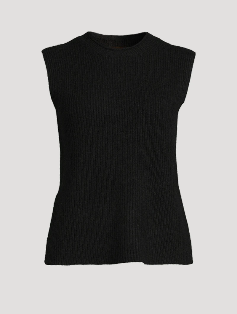 Layer Up! Cashmere Sweater Vest