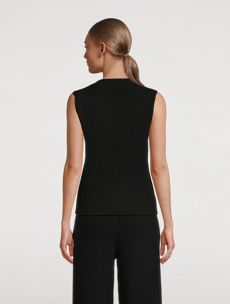 Layer Up! Cashmere Sweater Vest