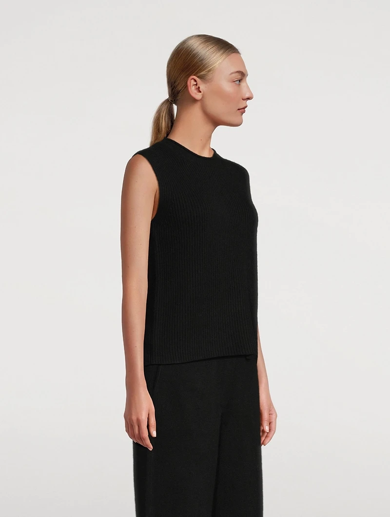 Layer Up! Cashmere Sweater Vest