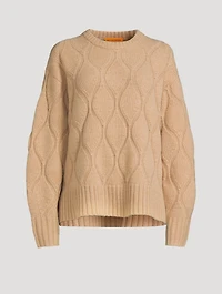 Cozy Crew Wavy Cashmere Sweater