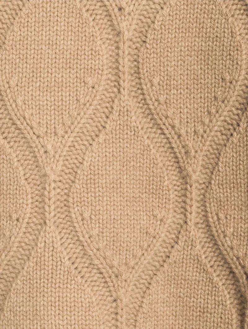 Cozy Crew Wavy Cashmere Sweater
