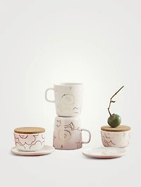 Oiva/Piirto Unikko Cup And Plate Set