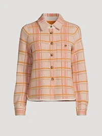 Dylan Plaid Cashmere Shirt