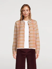 Dylan Plaid Cashmere Shirt
